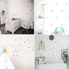 "Triangles" Solid Colors Wall Decals