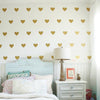 "Hearts" Solid Wall Sticker Decal