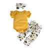 Baby Model Fenton in "Lovely Summer"  Florals Matching Set