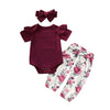 Baby Model Fenton in "Lovely Summer"  Florals Matching Set